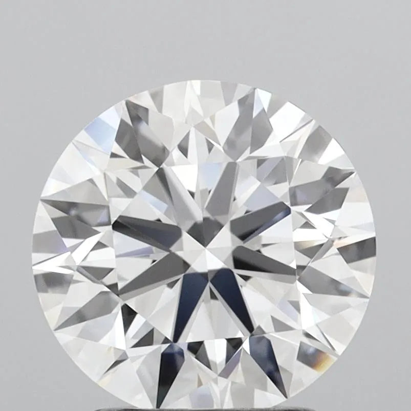 2.07ct Round Lab Grown Diamond (Colour D, Clarity VVS1, Cut ID, IGI Certified)