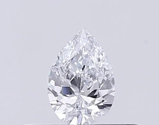 0.20ct Pear Lab Grown Diamond (Colour H, Clarity VVS2, IGI Certified)