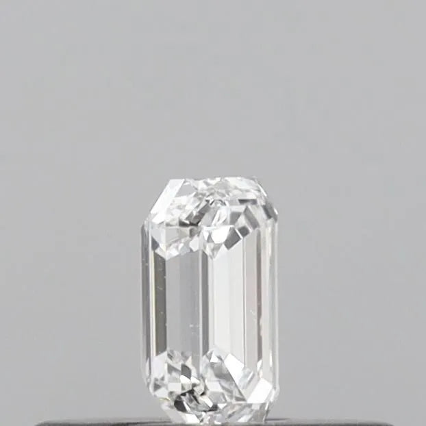 0.21ct Emerald Lab Grown Diamond (Colour D, Clarity VS2, IGI Certified)