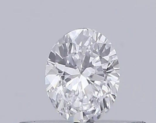 0.21ct Oval Lab Grown Diamond (Colour D, Clarity VS1, IGI Certified)