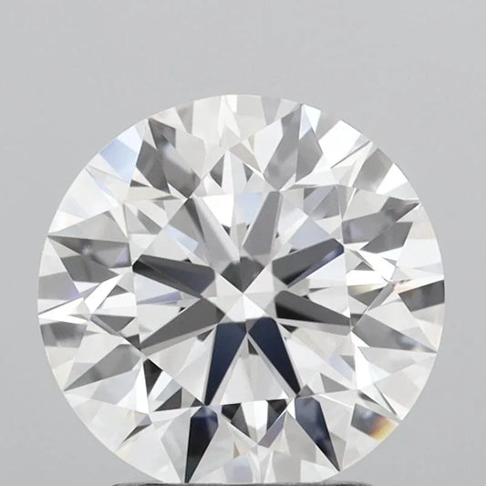 2.07ct Round Lab Grown Diamond (Colour D, Clarity VVS1, Cut ID, IGI Certified)