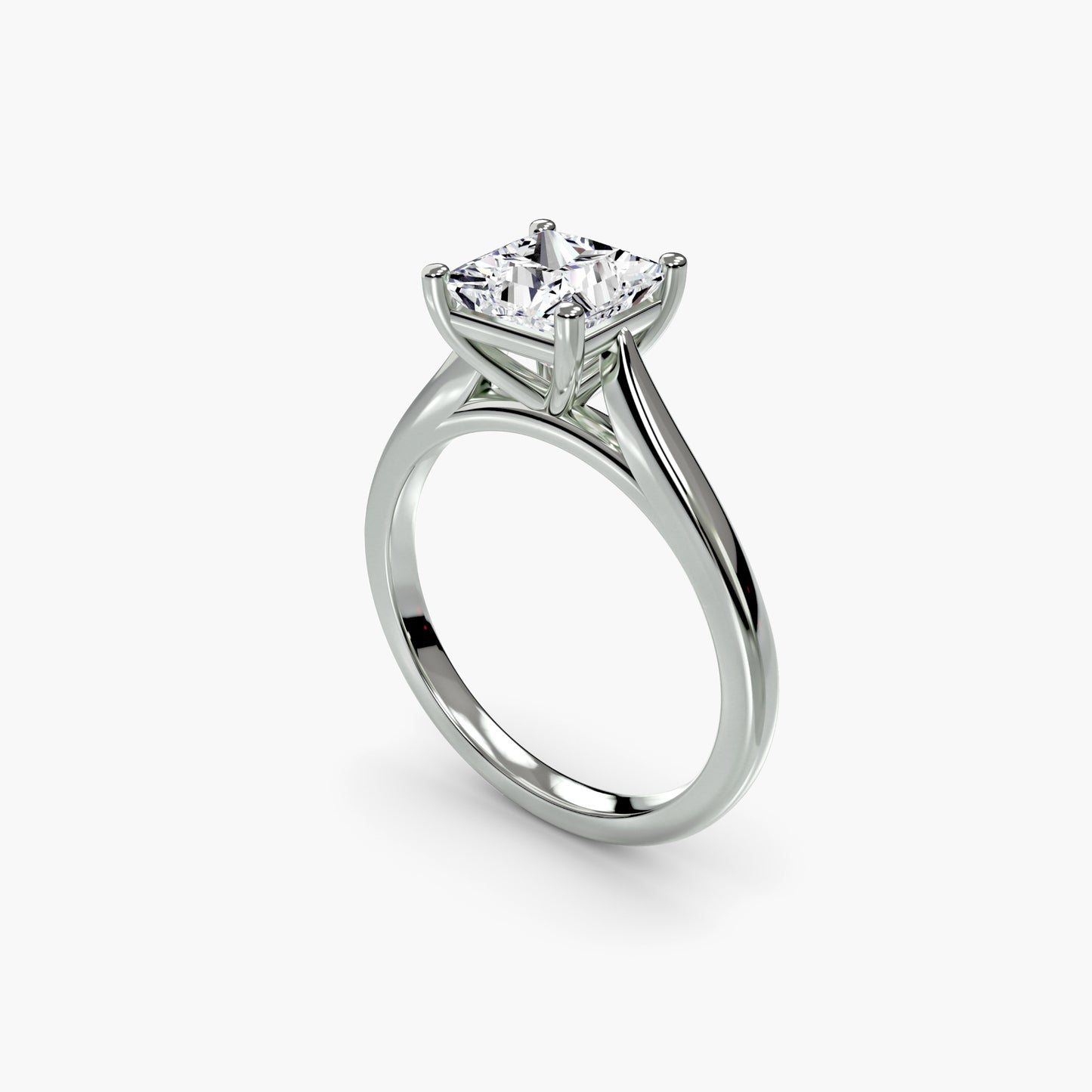 솔리테어링1 Princess 0.5-3.0 ct 14K WG