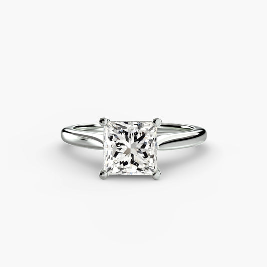솔리테어링1 Princess 0.5-3.0 ct 14K WG