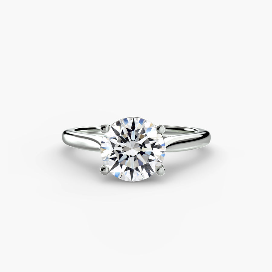 솔리테어링1 Round 0.5/1.0/1.5/2.0 ct Platinum