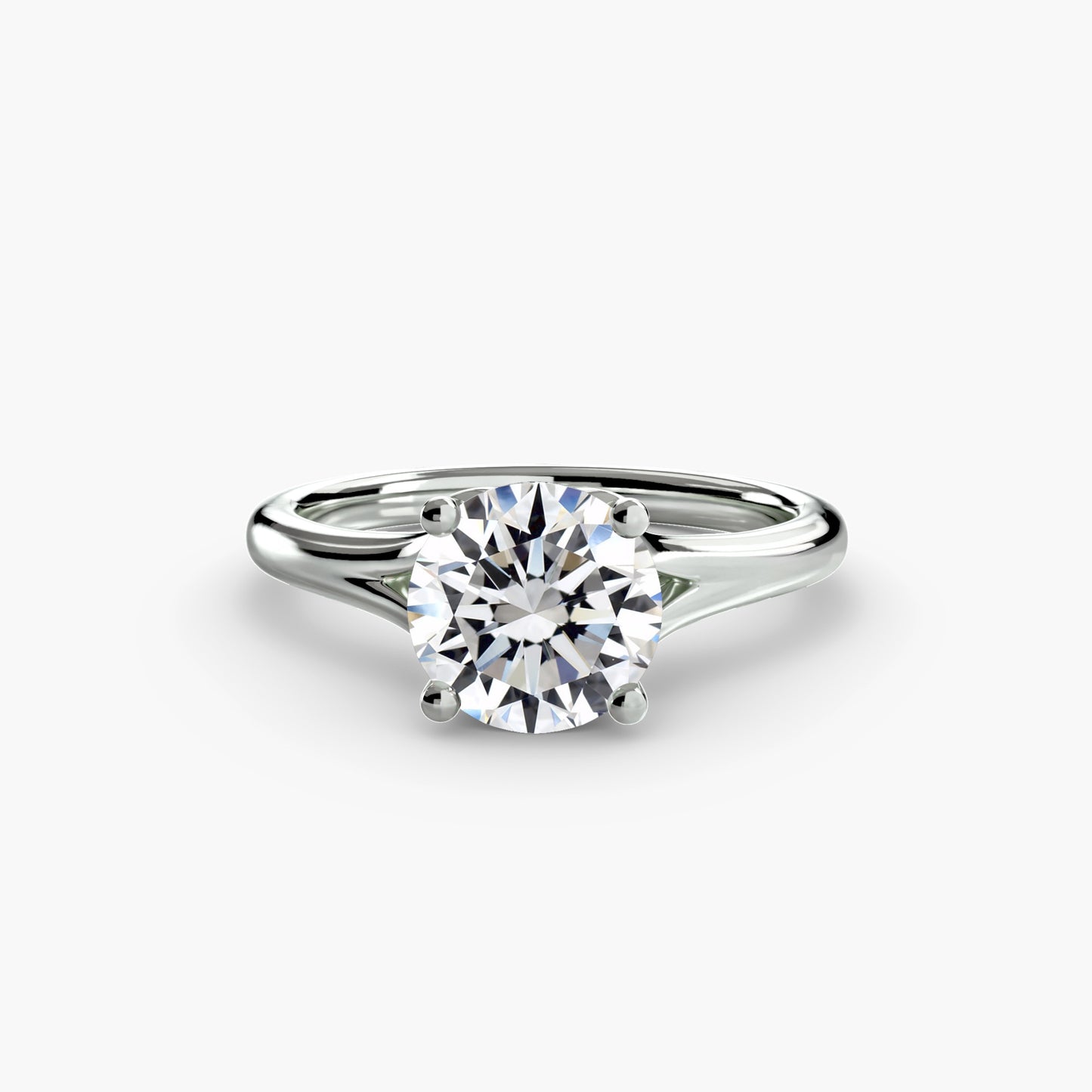 솔리테어링4 Round 2.0/1.5 ct 9K WG