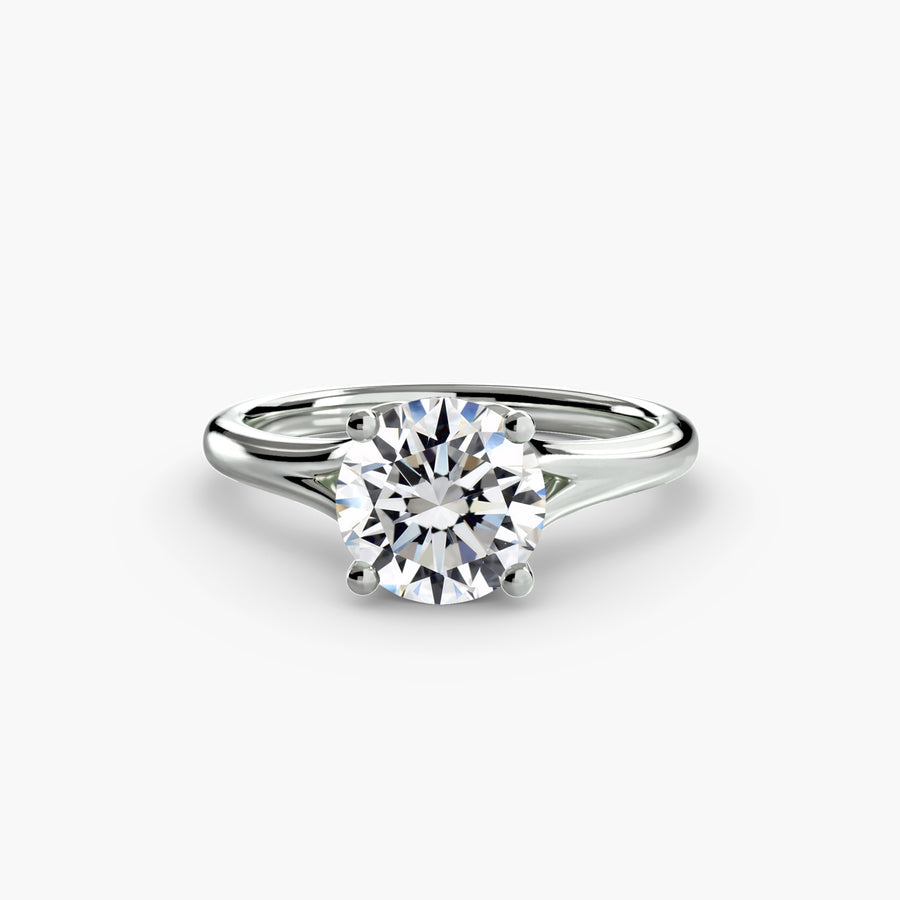 솔리테어링4 Round 2.0/1.5 ct 9K WG