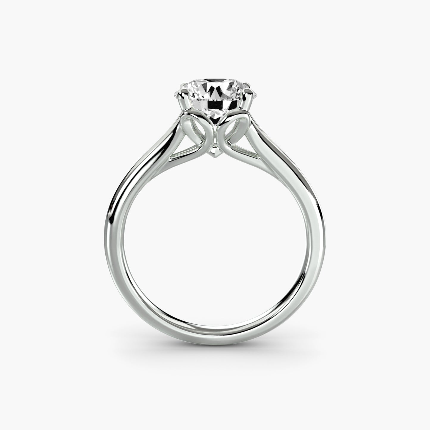 솔리테어링4 Round 2.0/1.5 ct 9K WG