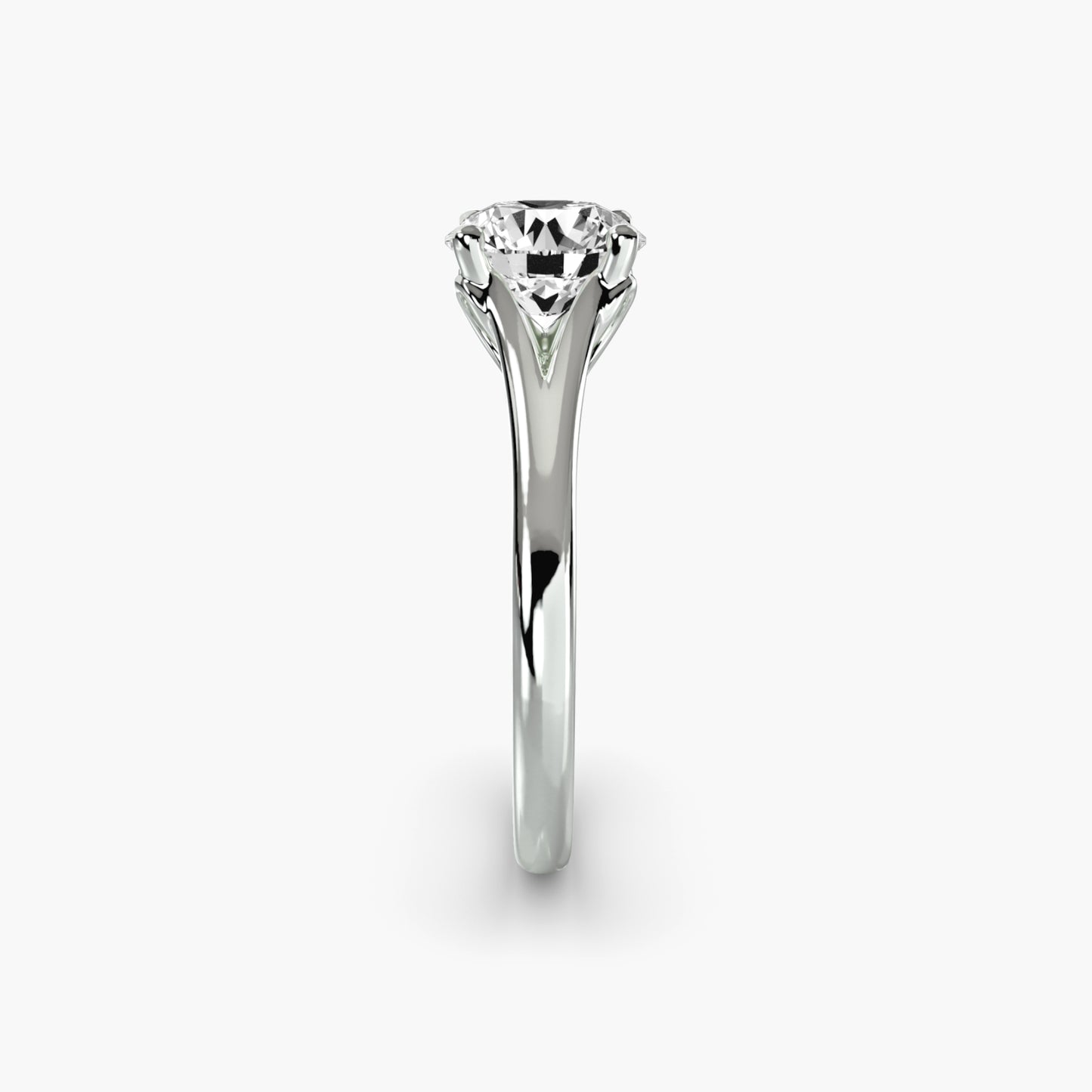 솔리테어링4 Round 2.0/1.5 ct 9K WG