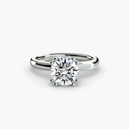 솔리테어링5 Round 1.0/1.5 ct 9K WG