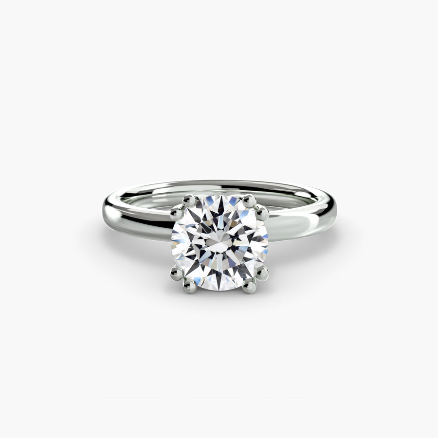 솔리테어링5 Round 1.0/1.5 ct 9K WG